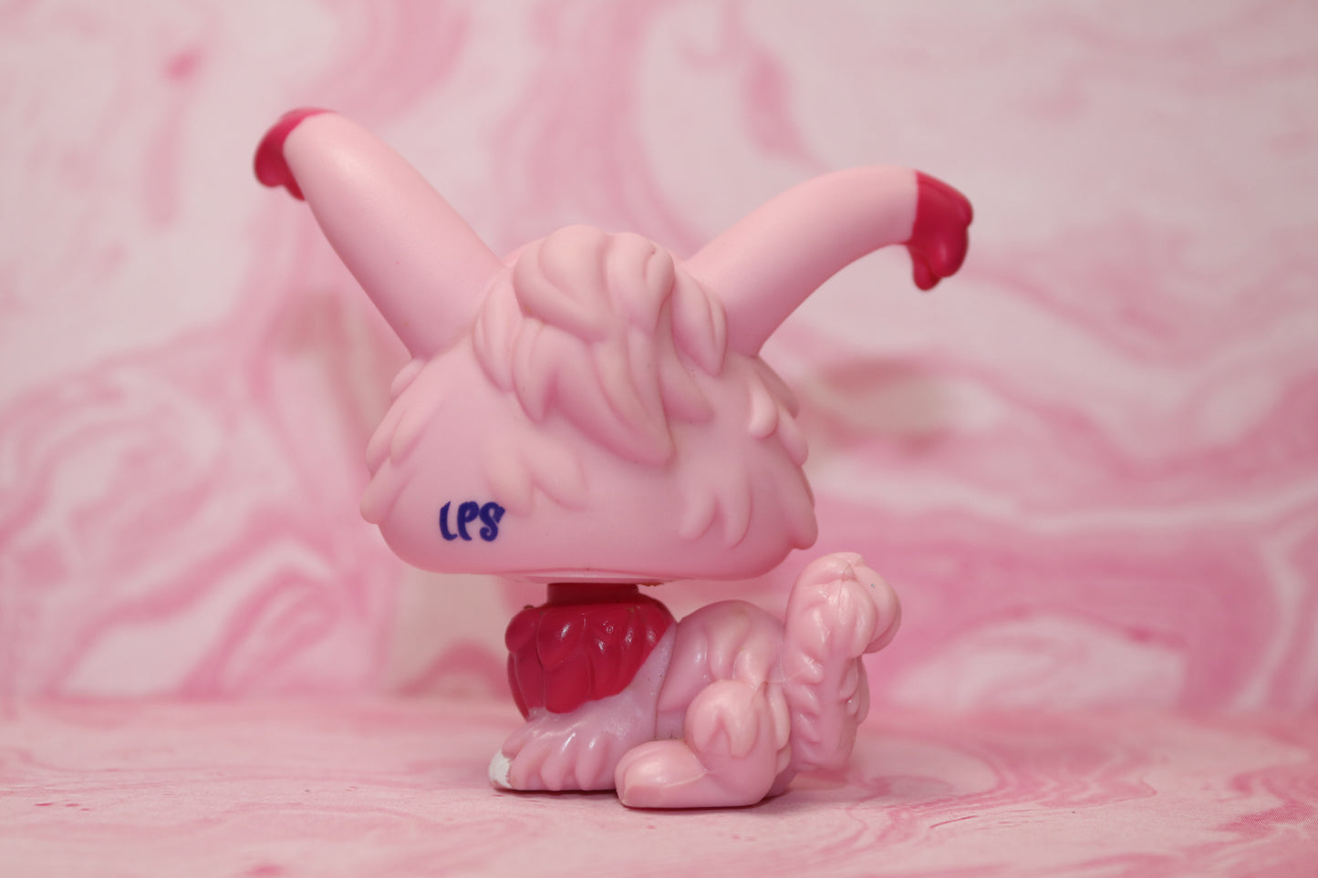 Lps pink angora rabbit 2132