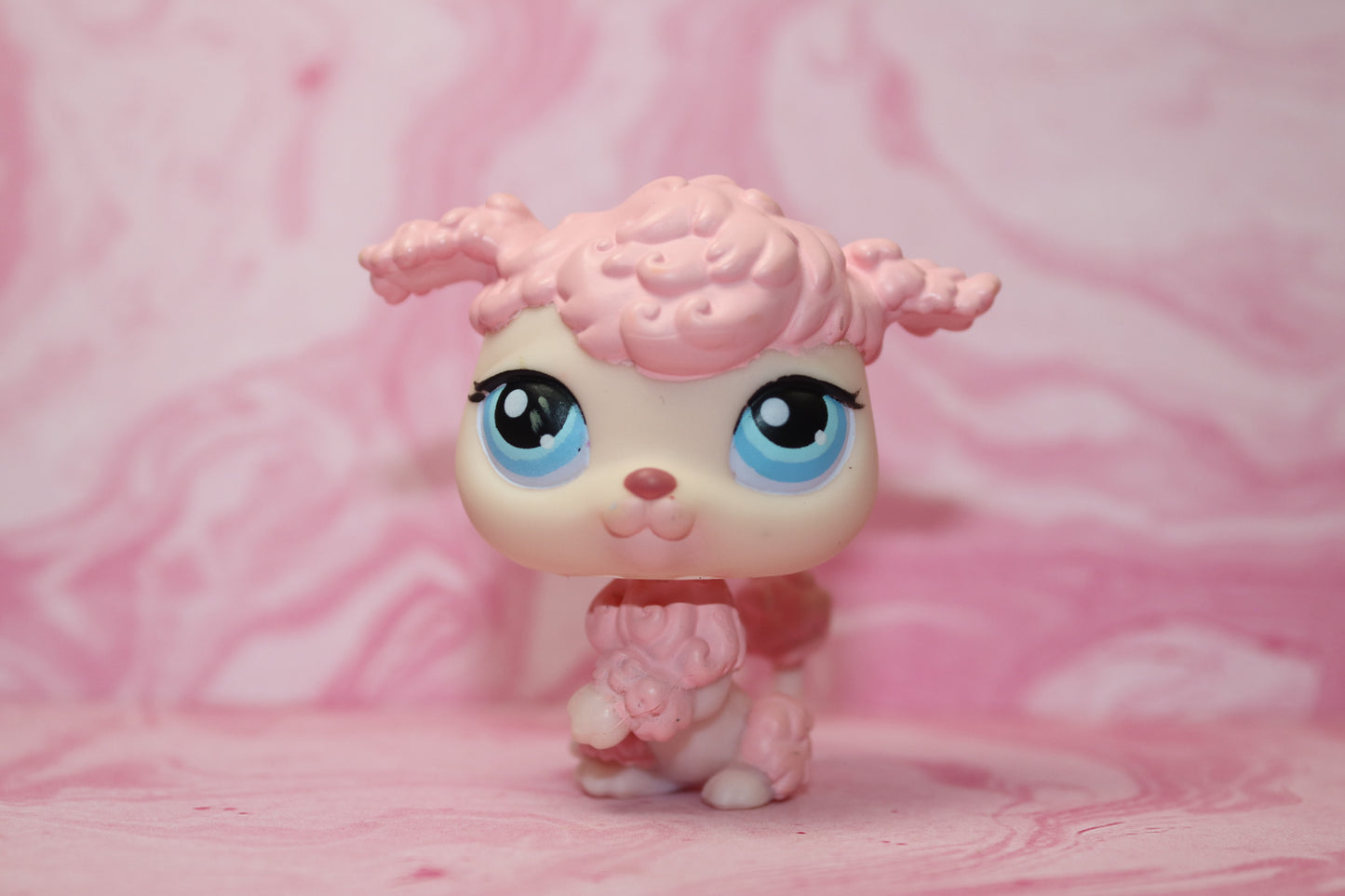 Lps pink poodle 48