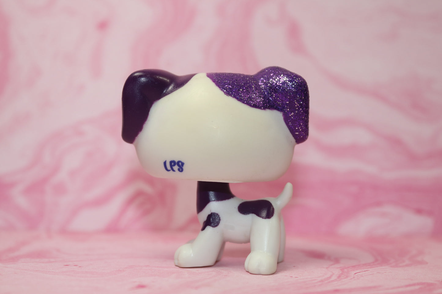 Lps blemished sparkle dalmatian 2136 *discolored head*