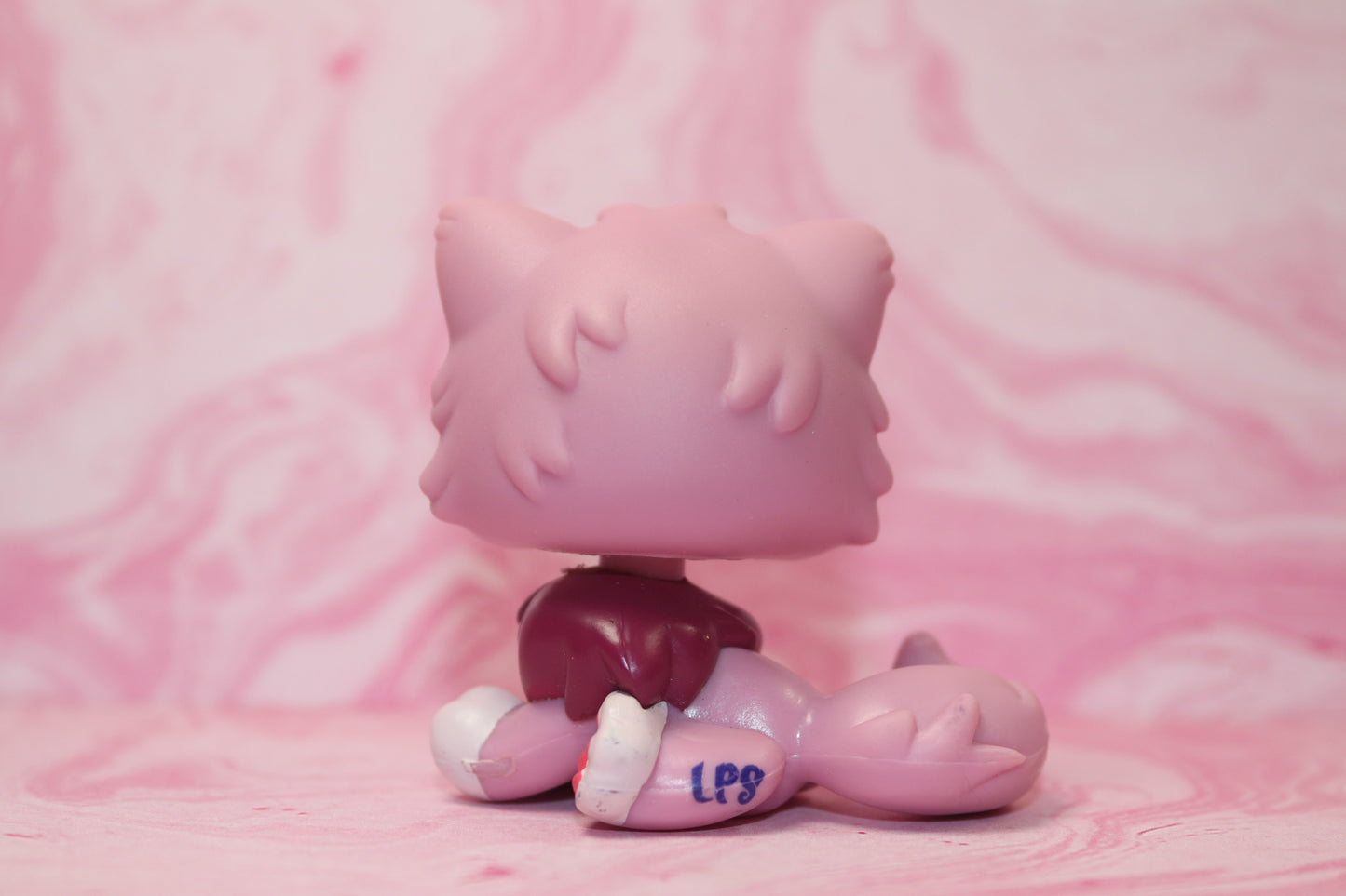 Lps pink persian cat 2138