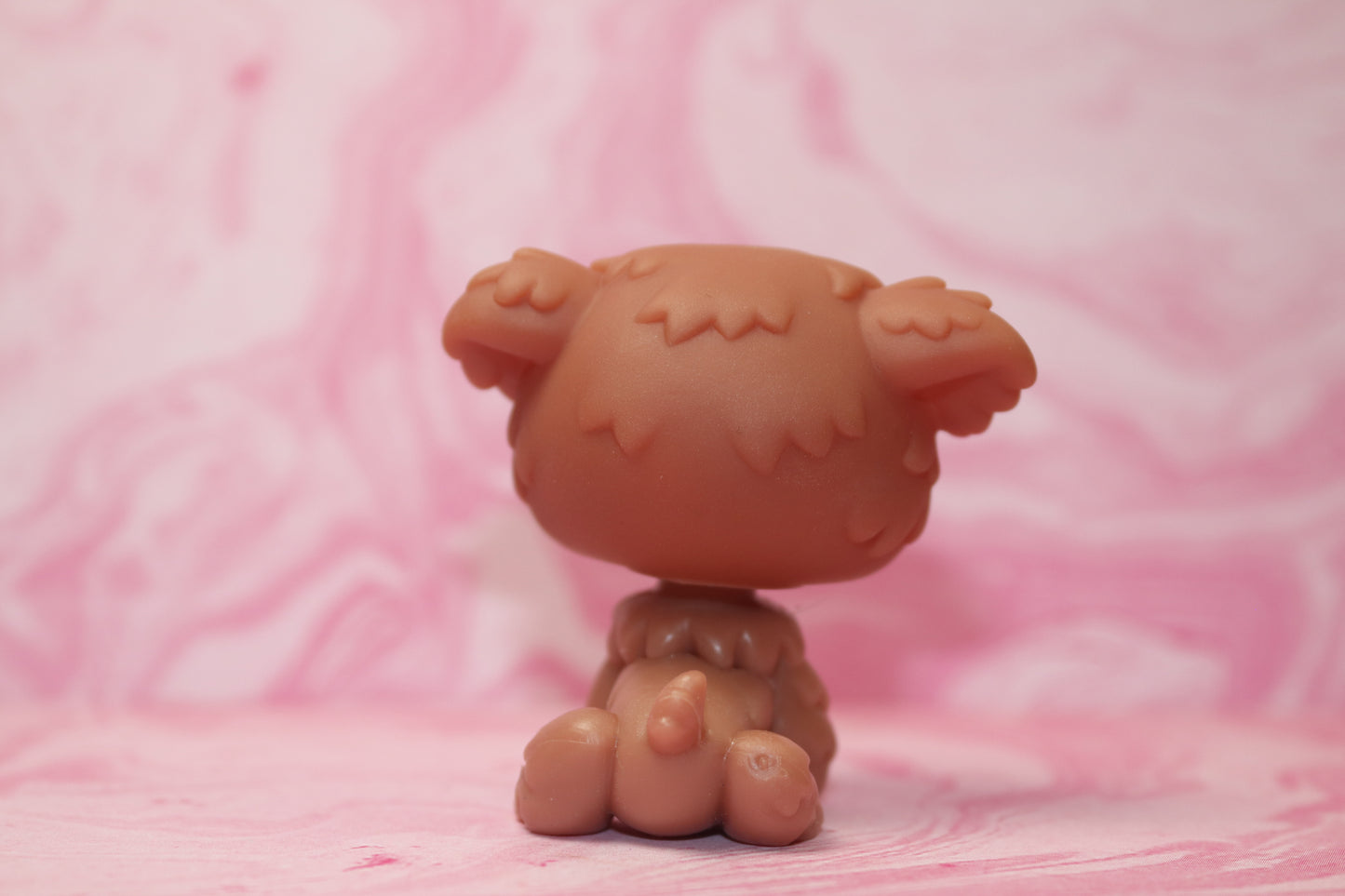 Lps brown poodle 38