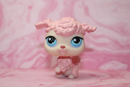 Lps pink poodle 48