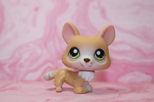 Lps blemished tan corgi 183