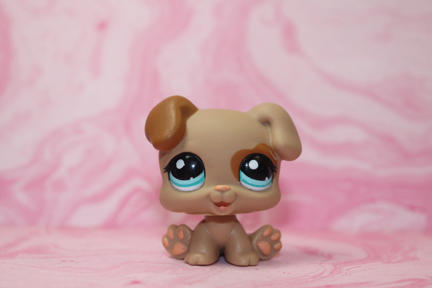 Lps blemished rare walmart puppy 1482 *loose peg*