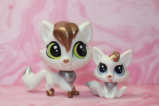 Lps mommy and baby new gen fox